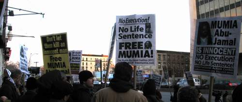 Mumia Rally Jan 2010