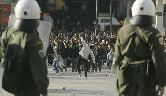 APTOPIX Greece Riots