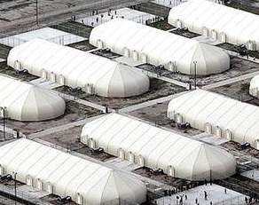 detention center tents